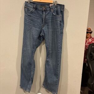 Wrangler Men's Denim Straight Jeans